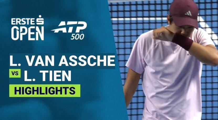 Luca Van Assche vs Learner Tien - Round 1 | ATP 500: Erste Bank Open 2026