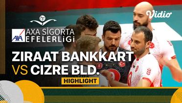 Highlights | Zi̇raat Bankkart vs Ci̇zre BLD. | Turkish Men's Volleyball League 2022/2023
