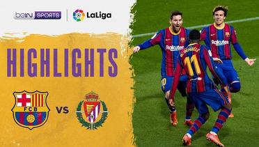 Match Highlights | Barcelona 1 vs 0 Valladolid | La Liga Santander 2021