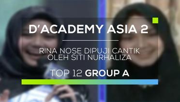 Rina Nose Dipuji Cantik oleh Siti Nurhaliza (D'Academy Asia 2)