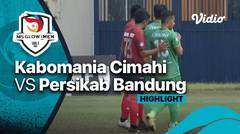 Highlight - Persikab 0 vs 0 Kabomania Cimahi Putra | Liga 3 2021/2022