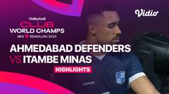 Ahmedabad Defenders (IND) vs Itambe Minas (BRA) - Highlights | FIVB Men's Club World Champs 2023