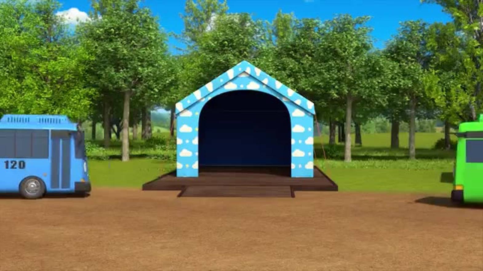 Tayo, The Little Bus - Ep 20 - The Little Buses Go Camping (2022) | Vidio