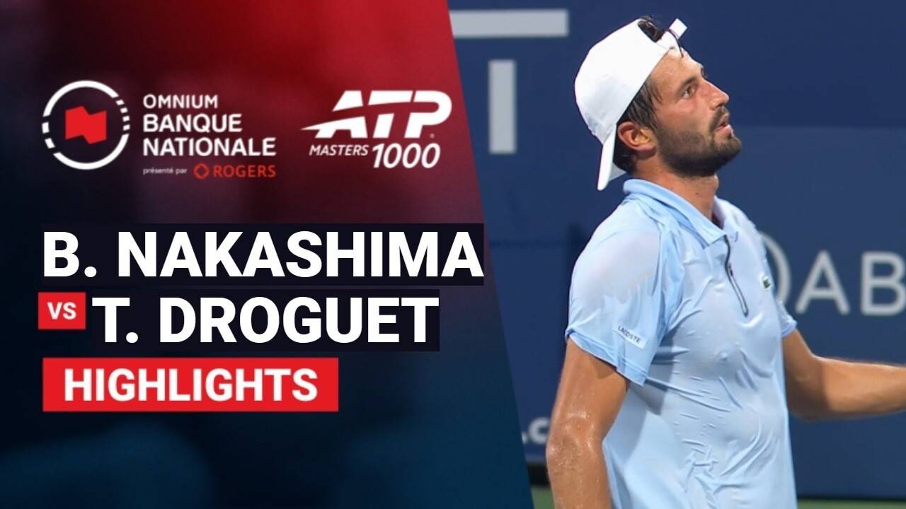 Brandon Nakashima vs Titouan Droguet - Round 3 (Rogers Court) | ATP 1000: National Bank Open presented by Rogers 2026
