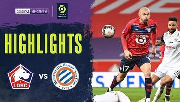 Match Highlights |  Lille 1 vs 1 Montpellier | Ligue 1 Uber Eats 2021