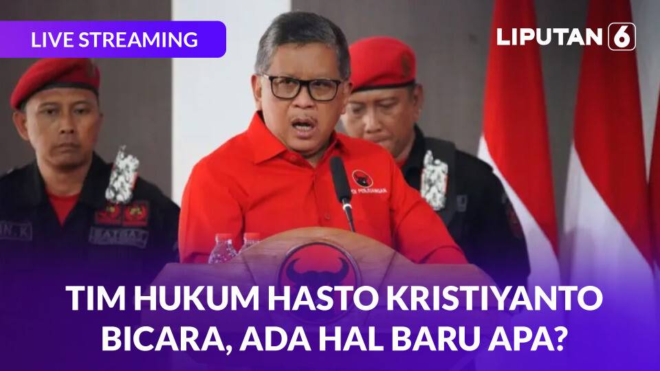 Live Streaming Tim Hukum Hasto Kristiyanto Bicara, Ada Hal Baru Apa? | LIVE