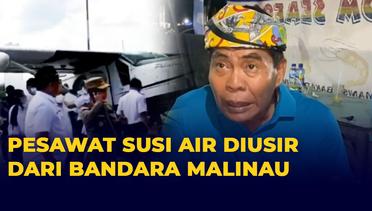 Duduk Perkara Pesawat Susi Air Diusir dari Hanggar Bandara Malinau, Kalimantan Utara.