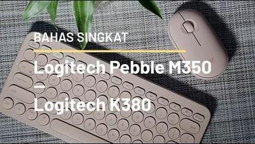 Warna Terbaru Mouse Logiteh Pebble M350 dan Wireless Keyboard K380
