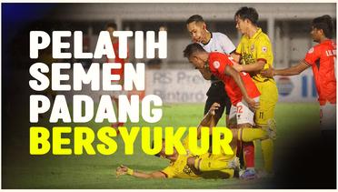 Pelatih Semen Padang Bersyukur dengan Hasil Imbang 1-1 Melawan Malut United di Pegadaian Liga 2