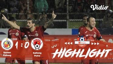 Full Highlight - Semen Padang FC 1 vs 0 Kalteng Putra | Shopee Liga 1 2019/2020