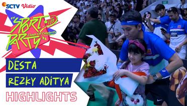 Desta VS Rezky Aditya - Highlights Tunggal Putra | Sport Party