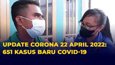Update Kasus Corona Indonesia 22 April, 651 Positif, 10.808 Sembuh, 25 orang Meninggal