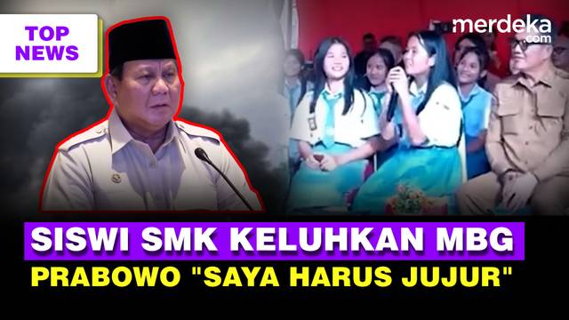 Siswi SMK Ungkap Fakta Keluhkan MBG Depan Presiden | Prabowo Perdana Bicara Perang Iran "Jujur ..."