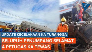 Kecelakaan KA Turangga dan Commuterline Bandung Seluruh Penumpang Selamat, 4 Petugas Tewas