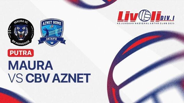 Putra: Maura vs CBV - Aznet Home Jatayu - Full Match | Livoli Divisi 1 2025