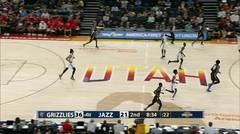 NBA | Cuplikan Hasil Pertandingan : Grizzlies 95 vs Jazz 92