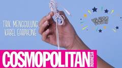 Tips Menggulung Kabel Earphone - Cosmopolitan Indonesia