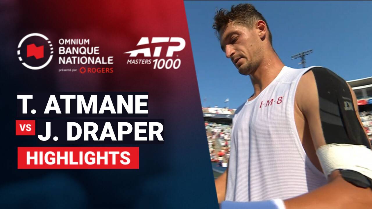 Terence Atmane vs Jack Draper - Round 1 (Center Court) | ATP 1000: National Bank Open presented by Rogers 2026