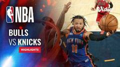 Chicago Bulls vs New York Knicks - Highlights | NBA Regular Season 2023/24
