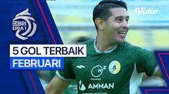 5 Gol Terbaik Februari | BRI Liga 1 2023/24