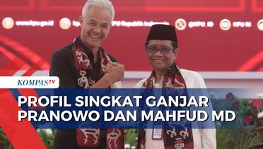 Profil Singkat Ganjar Pranowo dan Mahfud MD, Sebelum Maju Pilpres 2024