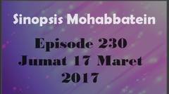Sinopsis Pertengkaran Keluarga Bhalla Episode 230 jumat 17 Maret 2017