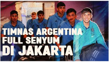 Timnas Argentina U-17 Tiba di Jakarta, Pemainnya Ramah-ramah