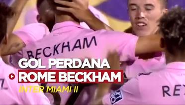 Anak David Beckham, Romeo Beckham Cetak Gol Perdana di Klub Kedua Inter Miami