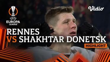 Highlights - Rennes vs Shakhtar Donetsk | UEFA Europa League 2022/23