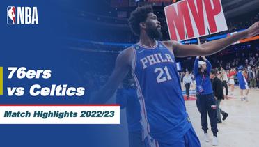 Match Highlights | Philadelphia 76ers vs Boston Celtics | NBA Regular Season 2022/23