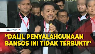 [FULL] Pernyataan Tim Hukum Prabowo-Gibran: Semua Dalil Bansos Tidak Terbukti