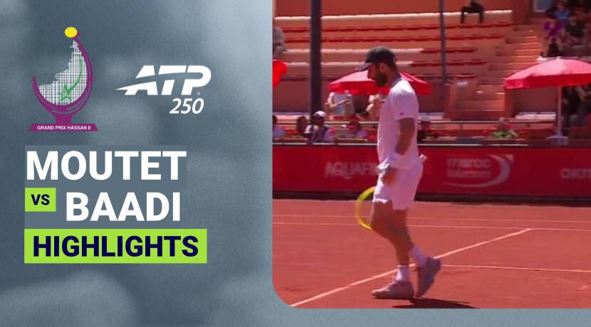 Corentin Moutet vs Taha Baadi - Round 2 | ATP 250: Grand Prix Hassan II 2026