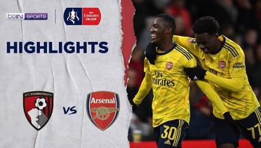 Match Highlight I Bournemouth 1 vs 2 Arsenal I The Emirates FA Cup 4th Round 2020