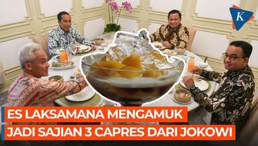 Cerita Rakyat dari Es Laksamana Mengamuk, Minuman Suguhan Jokowi untuk 3 Capres