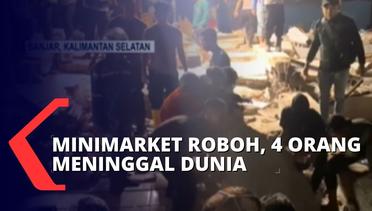 Minimarket 3 Lantai Runtuh! Kesaksian Korban Selamat Hingga Gubernur Kalsel Pantau Pencarian Korban