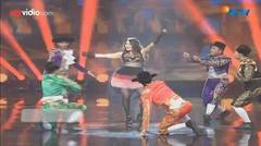 Indah Dewi Pertiwi dan Recycle Crew, Jakarta -  10 Besar The Dance Icon 2