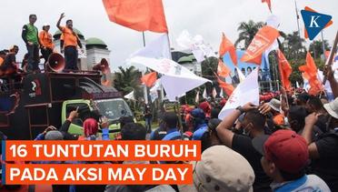 16 Tuntutan Buruh pada Aksi May Day yang Digelar 14 Mei 2022