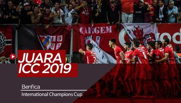 Juara ICC 2019,Benfica Pamer Piala di Hadapan Ribuan Suporternya