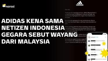 Sebut Wayang Kulit dari Malaysia, Adidas Disemprot Netizen Indonesia