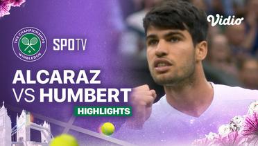 Carlos Alcaraz (ESP) vs Ugo Humbert (FRA) - Highlights | Wimbledon 2024 - Gentlemen's Singles