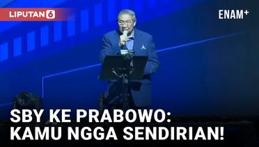 Dukung Prabowo, SBY Nyanyikan Lagu Tipe-X ‘Kamu Ngga Sendirian’