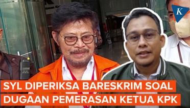 KPK Benarkan SYL Diperiksa Penyidik Polda Metro Jaya di Bareskrim Polri