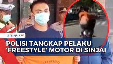 Tanpa Pakai Helm, Remaja Asal Sinjai Sulsel 'Freestyle' dengan Motor di Jalan Raya!