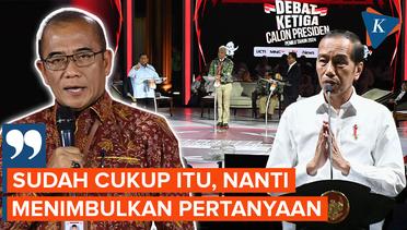 Dikritik Jokowi, KPU Tak Akan Ubah Format Debat Pilpres 2024