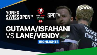 Men's Doubles: Sabar Karyaman Gutama/Moh Reza Pahlevi Isfahani (INA) vs Ben Lane/Sean Vendy (GBR) | YONEX Swiss Open - Highlights | Yonex Swiss Open 2024