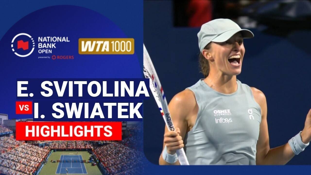 Elina Svitolina vs Iga Swiatek - Women's Singles Semifinal | WTA 1000: National Bank Open presented by Rogers 2026