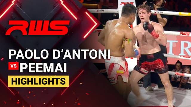 Paolo D'Antoni vs Peemai - Highlight | RWS Muay Thai 2026