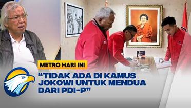 Manuver Trah Jokowi,  Panda Nababan:  Jokowi 100% Ganjar"