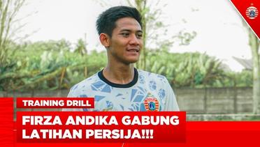 FIRZA ANDIKA GABUNG LATIHAN | Update Latihan Persija, 1 Juni 2022