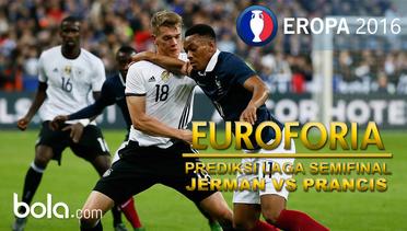 Euroforia: Prediksi Laga Semifinal Jerman Vs Prancis